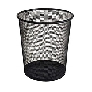 Papelera metalica