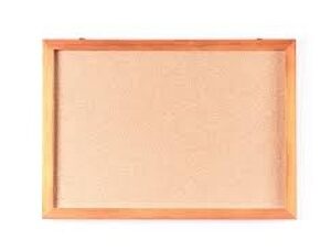 CARTELERA CORCHO 45X60 CM M/MADERA ECO