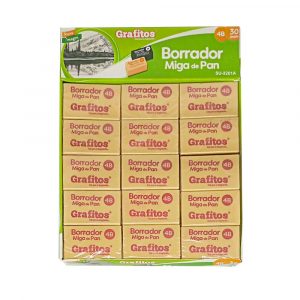 Borrador beige miga de pan x unidad 4B mediado ER4B-BR Pointer