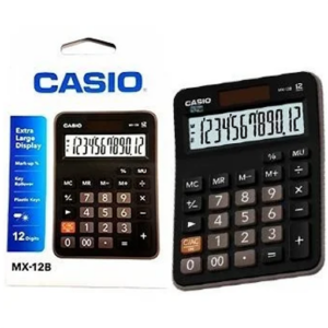 Calculadora 12 dígitos MX-12B negra Casio