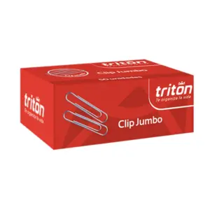 Clip jumbo x 50 unidades Tritón